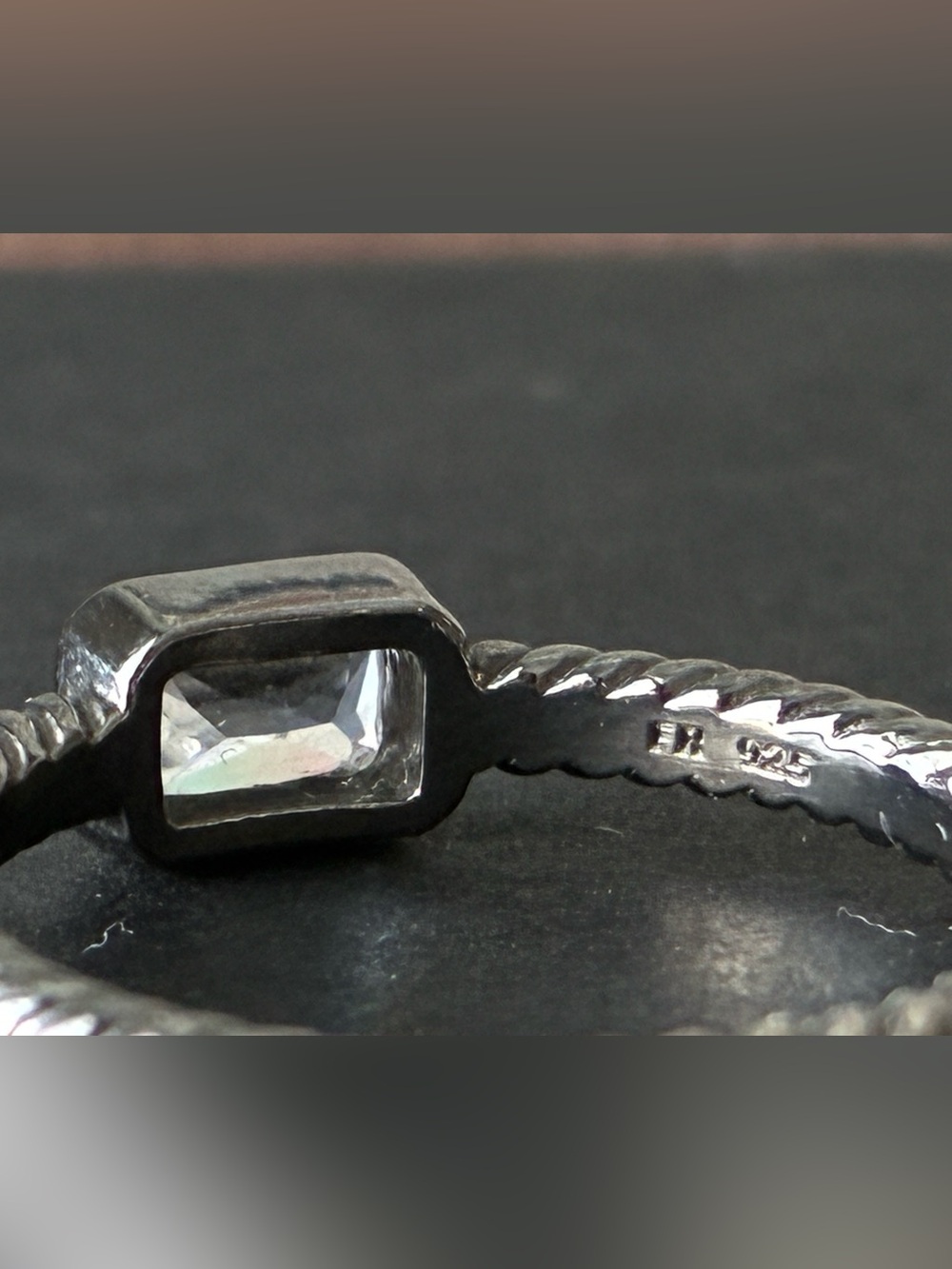 Freida Rothman Ring Sz 8 - Picture 4 of 7